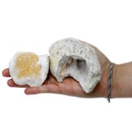 Calcit-Geoden und Mineralproben Starter-Set
