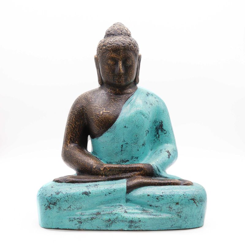 Mittlerer Buddha Classic Türkis & Stein - 0,5m