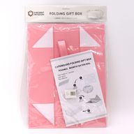 Flache Geschenkbox - Groß (28,2x20,2x9,2cm) - Rosa
