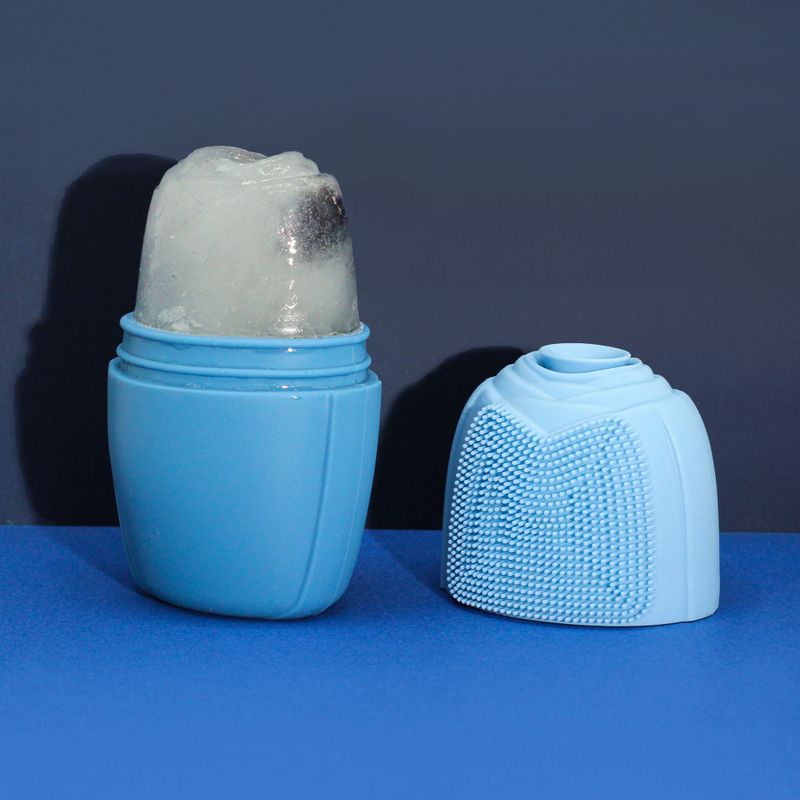 Silikon-Eisgesichtsroller - Rolle - Blau