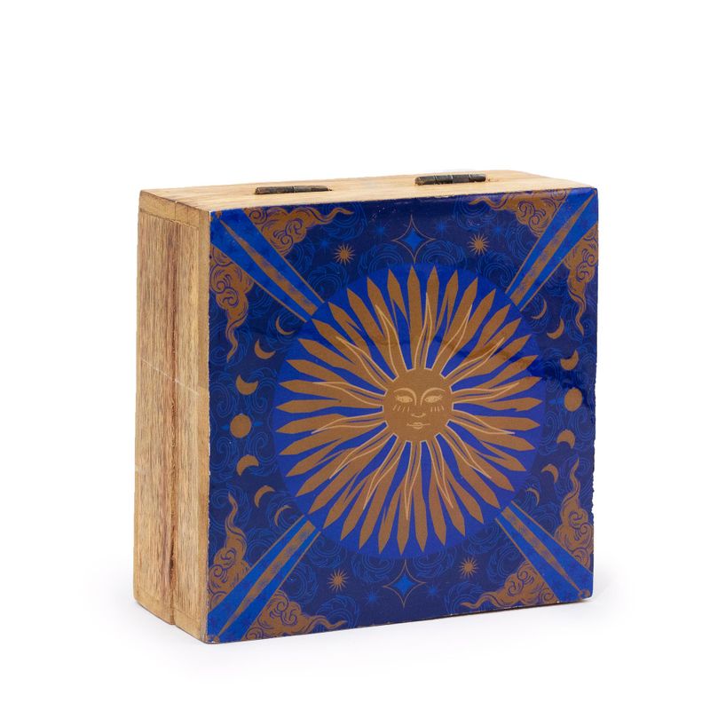 Mittlere quadratische Box 13,5 x 13,5 x 6 cm – HOPE HARE (Design folgt)