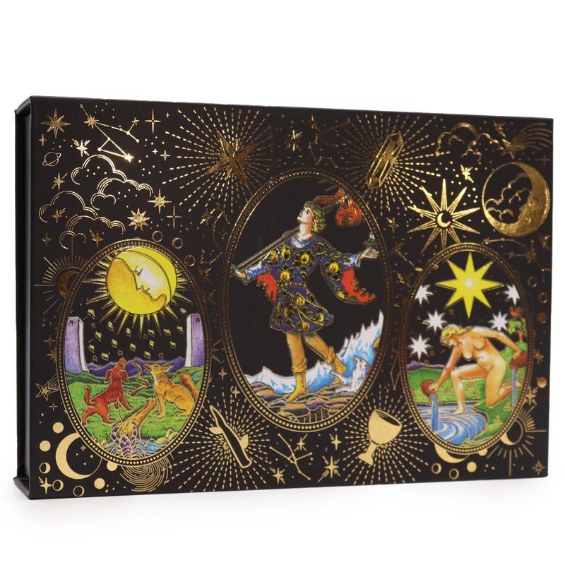 Tarot mit Goldfolie – Lass die Magie beginnen – Geschenkset