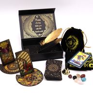 Tarot mit Goldfolie – Lass die Magie beginnen – Geschenkset