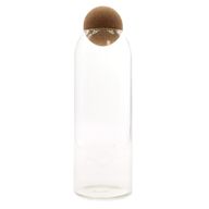 Cork-Ball-Glasgefäß - Klar - 25cm