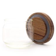Bambus-Glasgefäß - 7cm