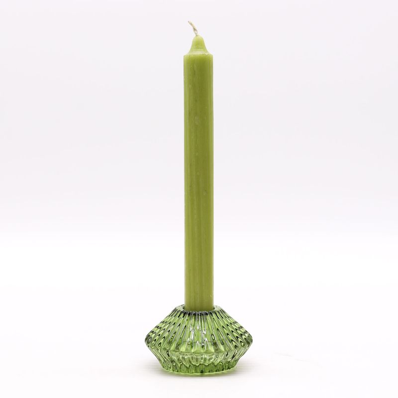 Flower Flip Dinner Kerze / Teelichthalter - Garden Jade