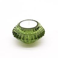 Flower Flip Dinner Kerze / Teelichthalter - Garden Jade