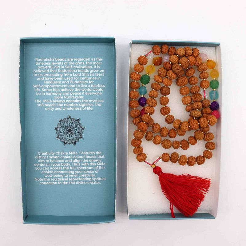 Bali Mala Halskette – Aura Chakra