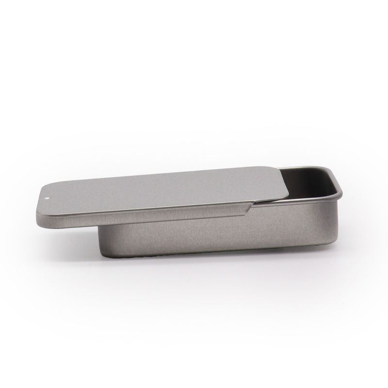 Schiebedeckel Mini-Blechdose Dispenser - 15 g (8x3,4x1,2 cm)