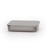 Schiebedeckel Mini-Blechdose Dispenser - 15 g (8x3,4x1,2 cm)