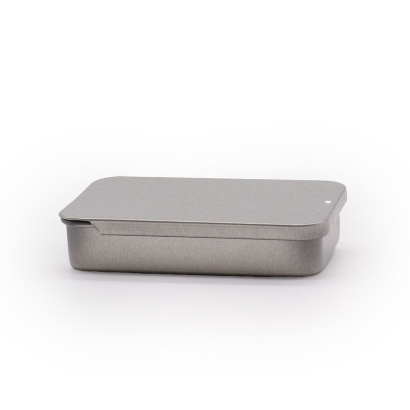 Schiebedeckel Mini-Blechdose Dispenser - 15 g (8x3,4x1,2 cm)