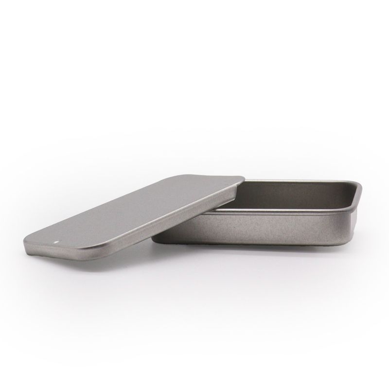 Schiebedeckel Mini-Blechdose Dispenser - 10 g (6x3,3x1 cm)