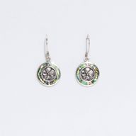 Muschel & Silber Ohrringe - Frangipani - Abalone
