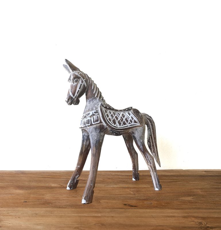 Mittleres antikes Pferd 25 cm