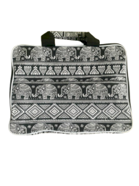 Gepolsterte Laptoptasche (Elepants Motiff) 33x24x3cm