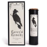 Raven's Remedy Antike Hexenritualkerze und passende Geschenkbox, Frontansicht
