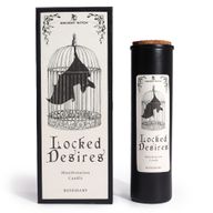Verborgene Gelüste: Ritualkerze der alten Hexe und passende Geschenkbox, Frontansicht