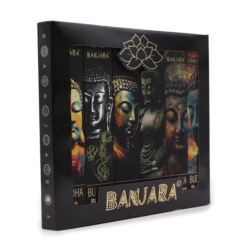 Banjara Buddha - 6er-Set - Schachtel