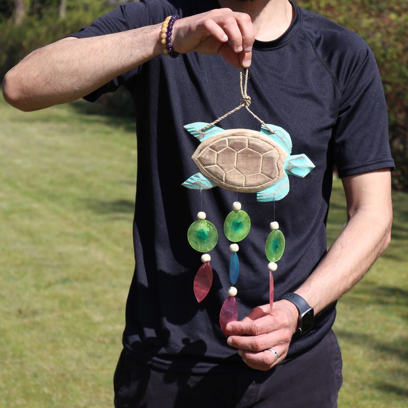 Aqua Turtle Carving und Copis Drop