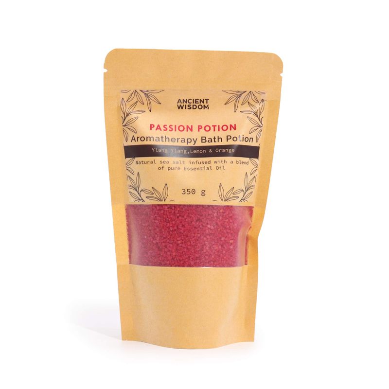 Aromatherapiebadesalz 350g - Leidenschaft
