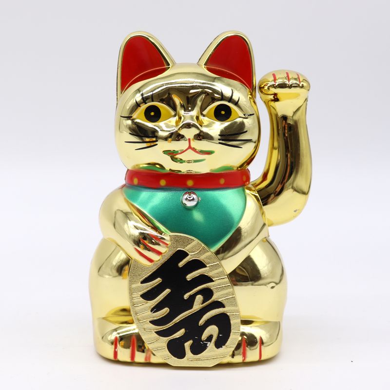 Sehr goldene Geldkatze- 15cm