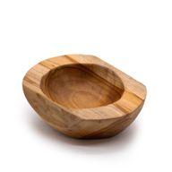 Mittelgroße natürliche Teakholzschale - 20x7cm