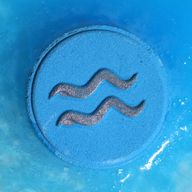 Set Badesprudler mit Sternzeichen und Horoskop – Wassermann