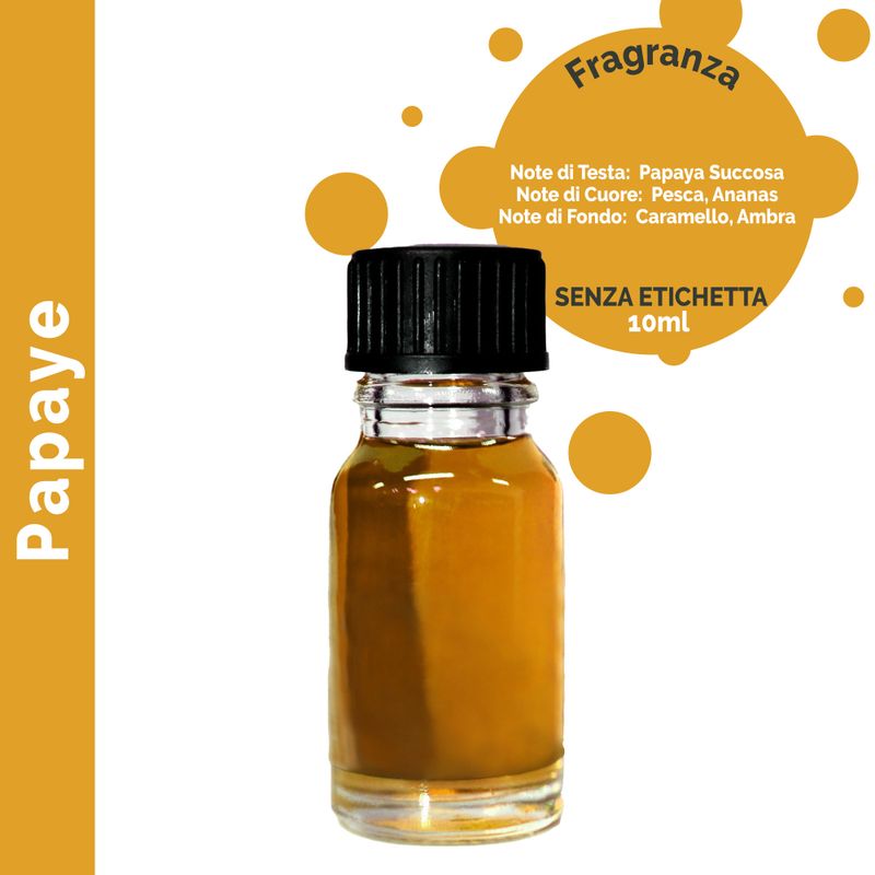 Papaya-Duftöl 10 ml - ETIKETTLOS
