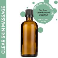 Klares Hautmassageöl – 100 ml – ohne Etikett