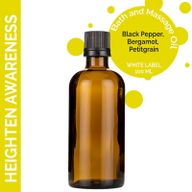 Massageöl zur Steigerung des Bewusstseins – 100 ml – ohne Etikett