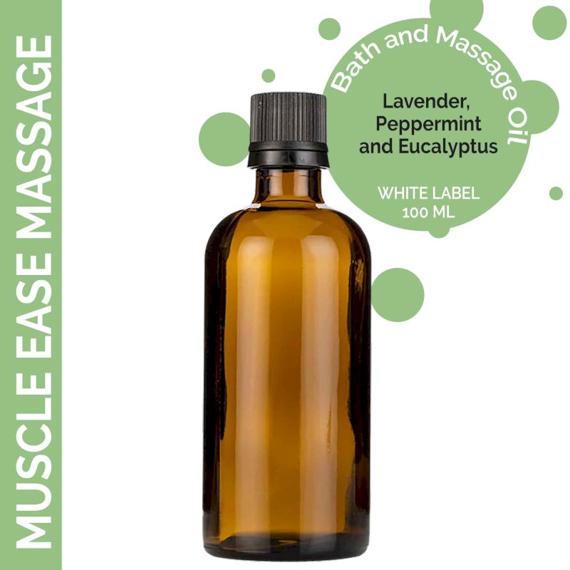 Muscle Ease Massageöl – 100 ml – ohne Etikett