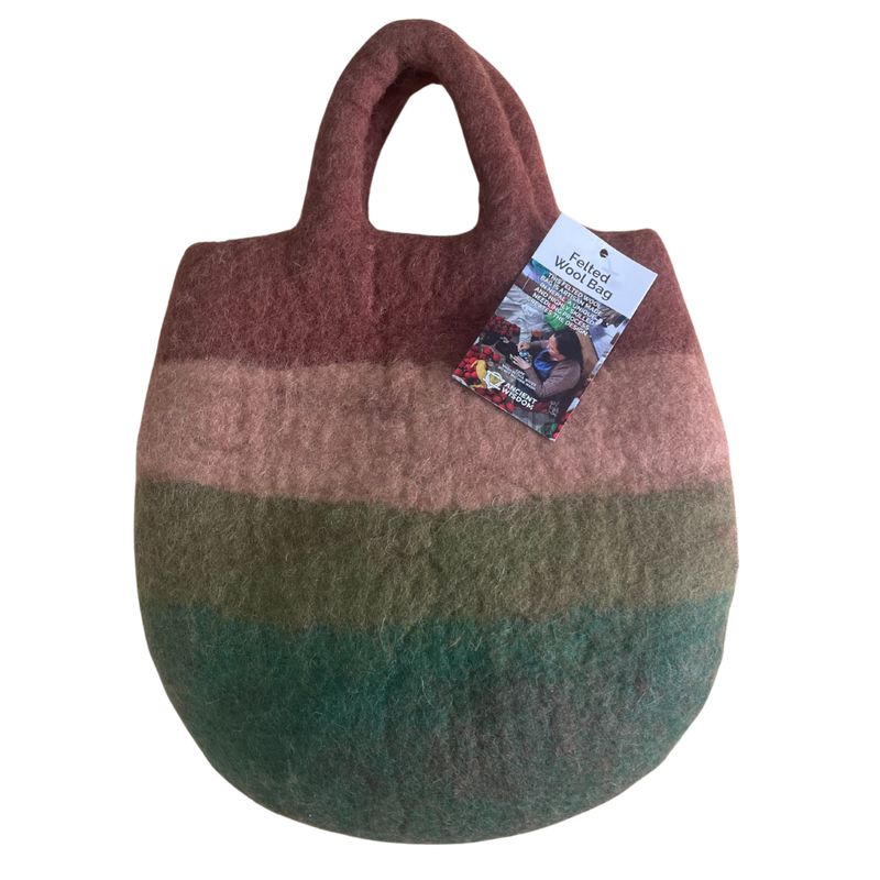 Pilzgarten-Filztasche - 35x27cm