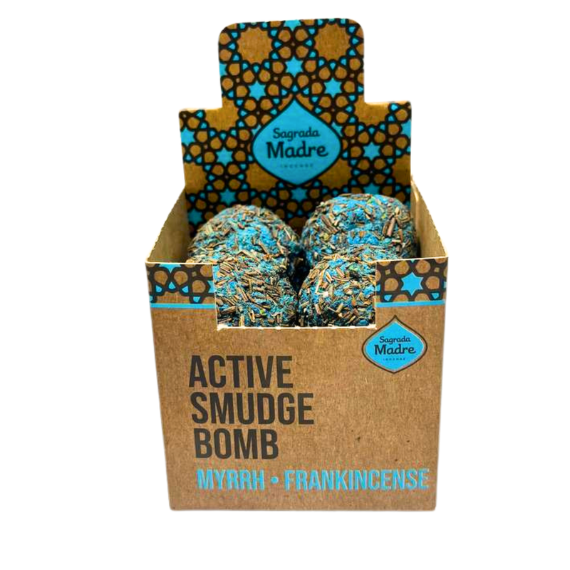 Räucherschachtel x8 Räucherbombe Weihrauch + Myrrhe