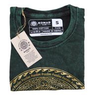 Kleines Stone Washed T-Shirt - Chakra - Grün