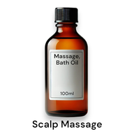 Kopfhautmassageöl – 100 ml – ohne Etikett