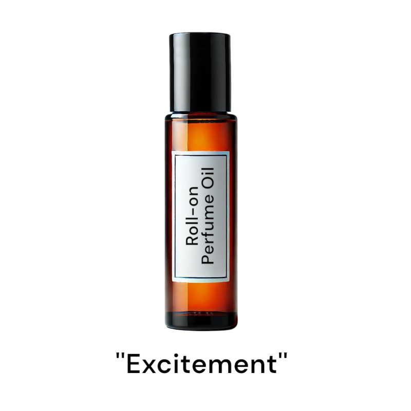 Excitement Parfümöl mit feinem Duft, 10 ml – Ohne Etikett