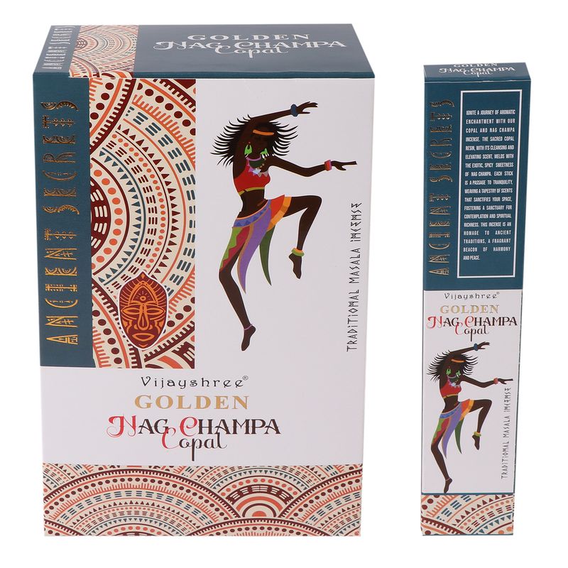 15g Golden Copal und Nag Champa