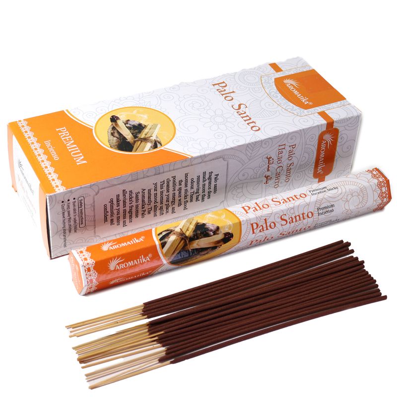 Aromatika Holzkohlefreies Hex-Räucherstäbchen – Palo Santo