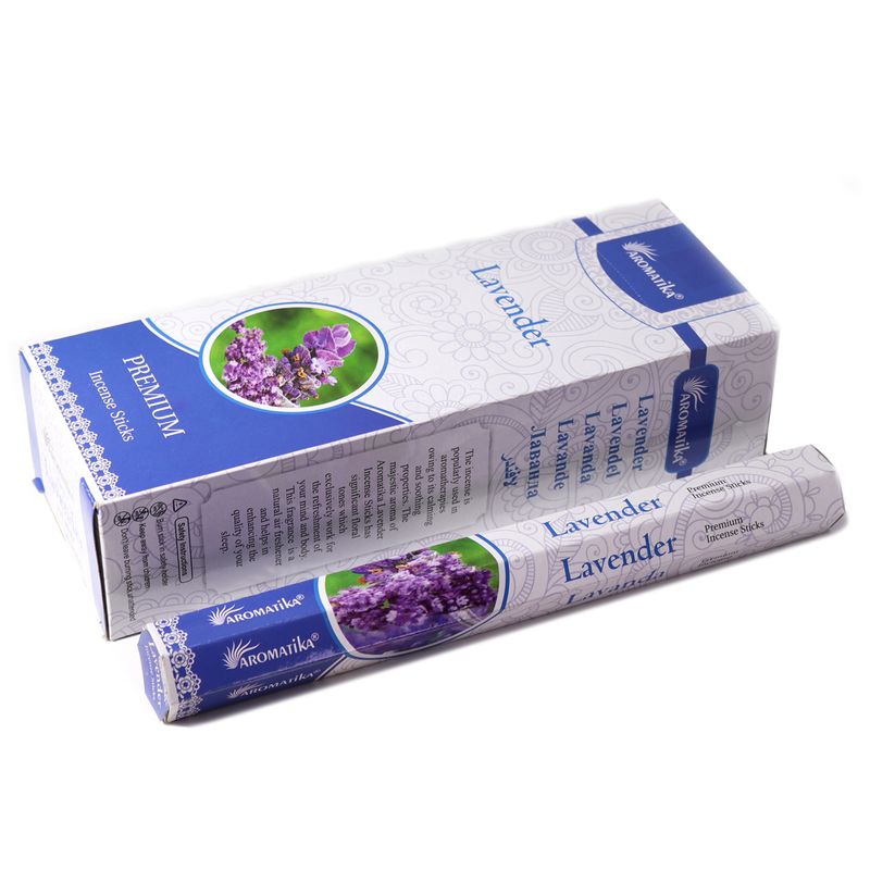 Aromatika Hex-Räucherstäbchen ohne Holzkohle – Lavendel