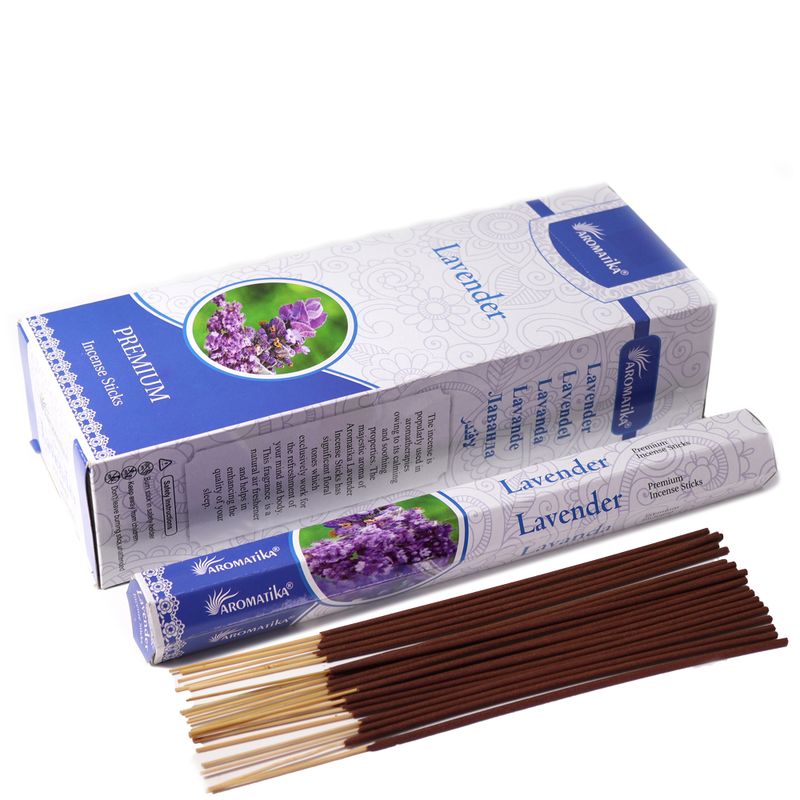 Aromatika Hex-Räucherstäbchen ohne Holzkohle – Lavendel