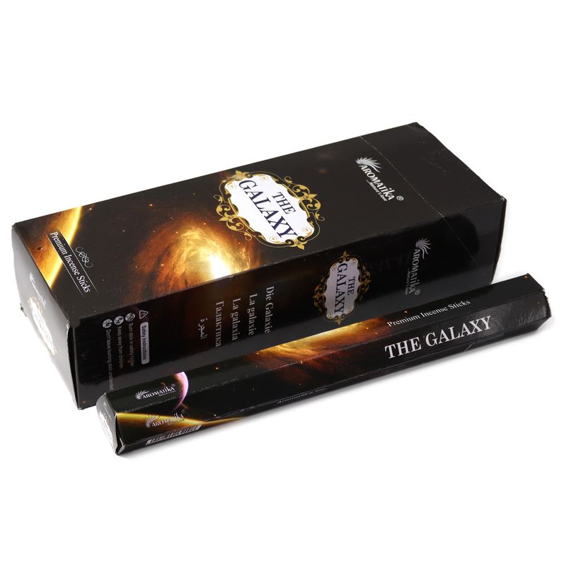 Aromatika Holzkohlefreies Hex-Räucherstäbchen – Die Galaxie
