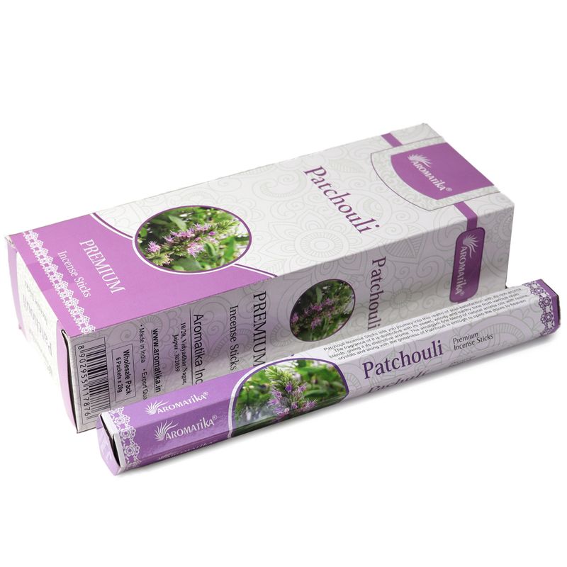 Aromatika Hexen-Räucherstäbchen ohne Holzkohle – Patchouli