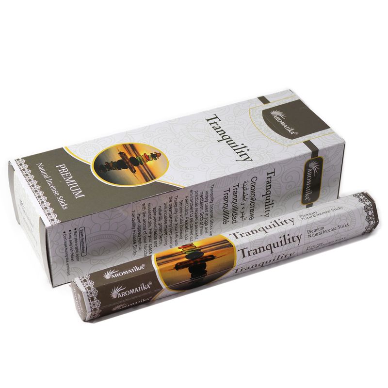 Aromatika Hexen-Räucherstäbchen ohne Holzkohle – Tranquility
