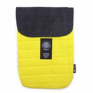 Gepolsterte Laptoptasche - Verrücktes Gelb - 14 Unzen Steinwäsche