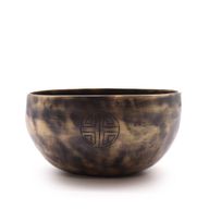 Kleine indische Mondphasen-Klangschale – (ca. 550 g) – 13 cm