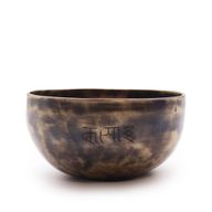 Kleine indische Mondphasen-Klangschale – (ca. 550 g) – 13 cm