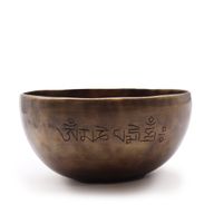 Mittlere indische Mondphasen-Klangschale – (ca. 750 g) – 15 cm