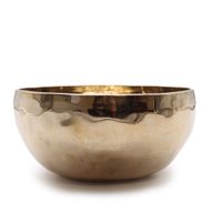 Extra große, glänzende, handgefertigte Klangschale aus Glockenmetall (ca. 1500 g) – 21 cm