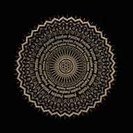 Übergroße Tragetasche in Schokoladen-Stonewash, 14 Unzen - Freedom Mandala