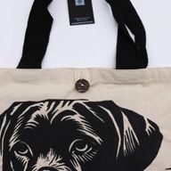 Kultige klassische Tragetasche – It's a Dogs Life – Weiß 10oz (36x43x10cm)